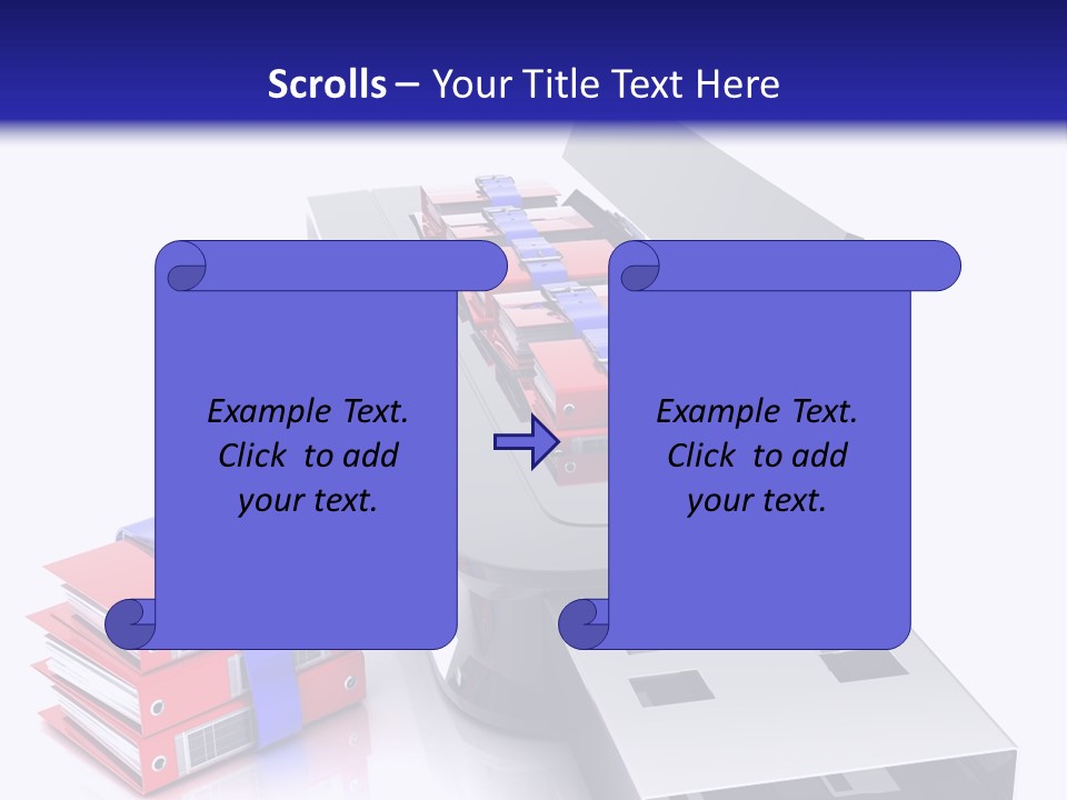 Sun Scene Shore PowerPoint Template