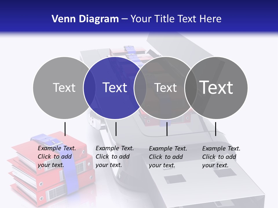 Sun Scene Shore PowerPoint Template