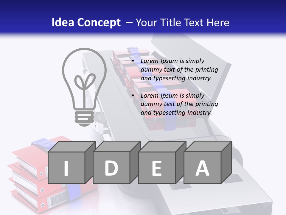 Sun Scene Shore PowerPoint Template