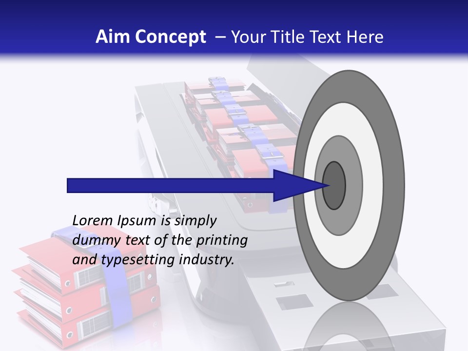 Sun Scene Shore PowerPoint Template