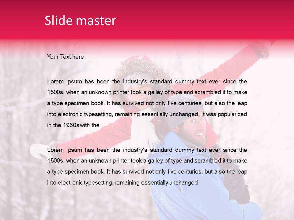 Lifestyle Two Hiking PowerPoint Template