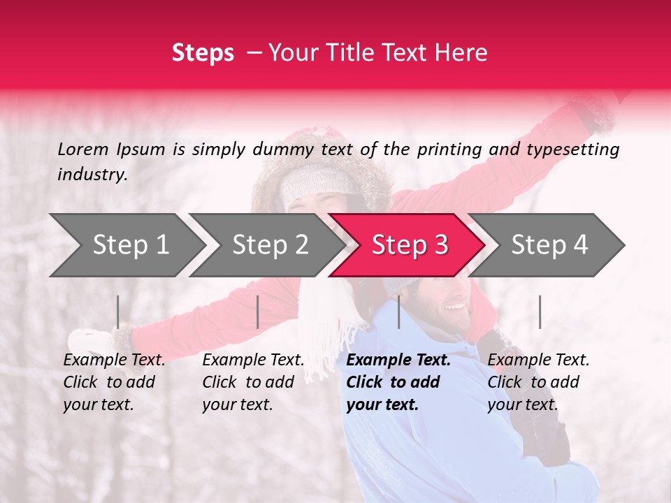 Lifestyle Two Hiking PowerPoint Template