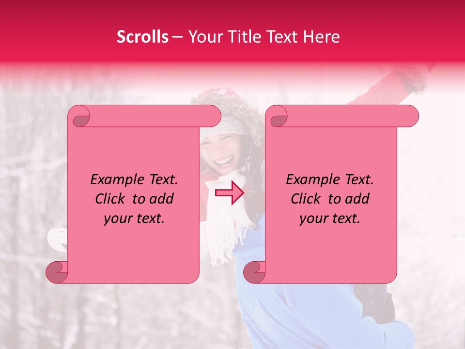 Lifestyle Two Hiking PowerPoint Template