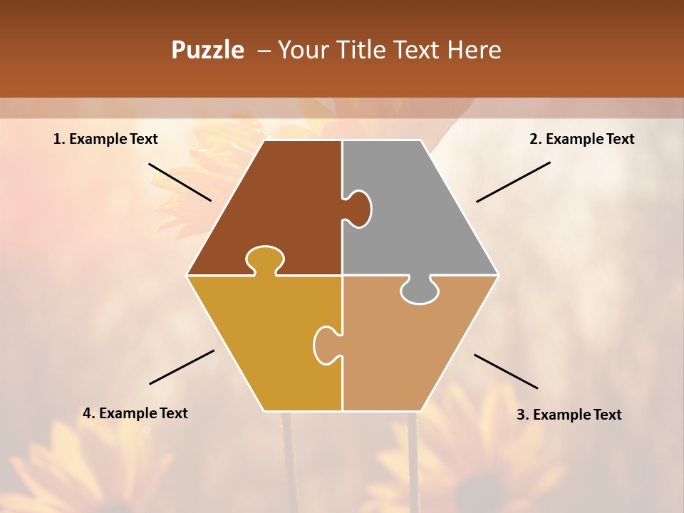 Season Beauty Sunset PowerPoint Template