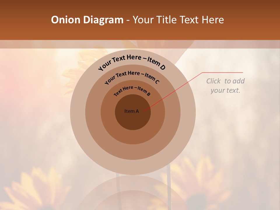 Season Beauty Sunset PowerPoint Template