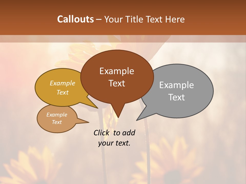 Season Beauty Sunset PowerPoint Template