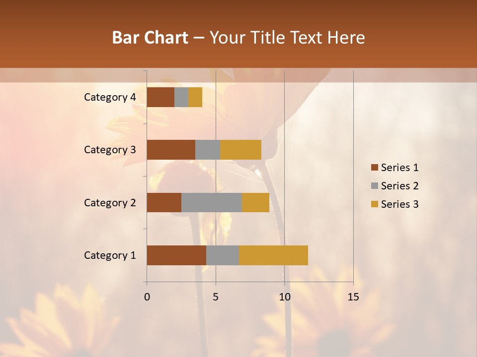 Season Beauty Sunset PowerPoint Template