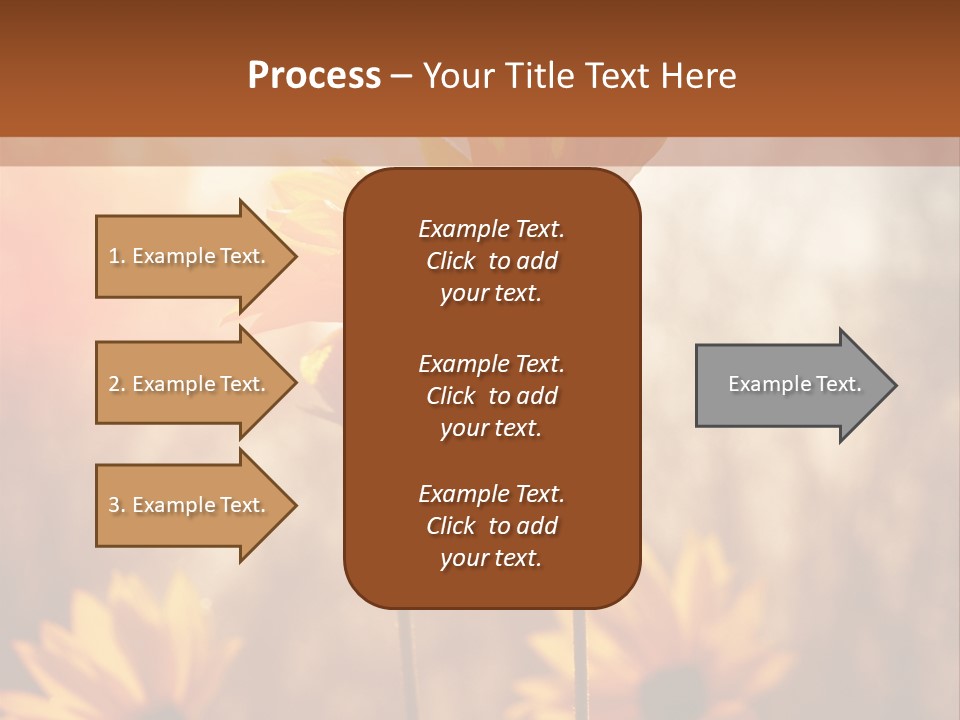 Season Beauty Sunset PowerPoint Template