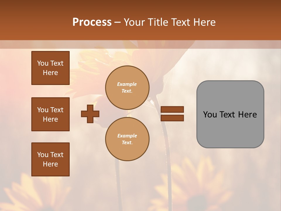 Season Beauty Sunset PowerPoint Template
