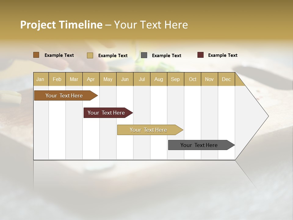 A Person Chopping Vegetables On A Cutting Board PowerPoint Template