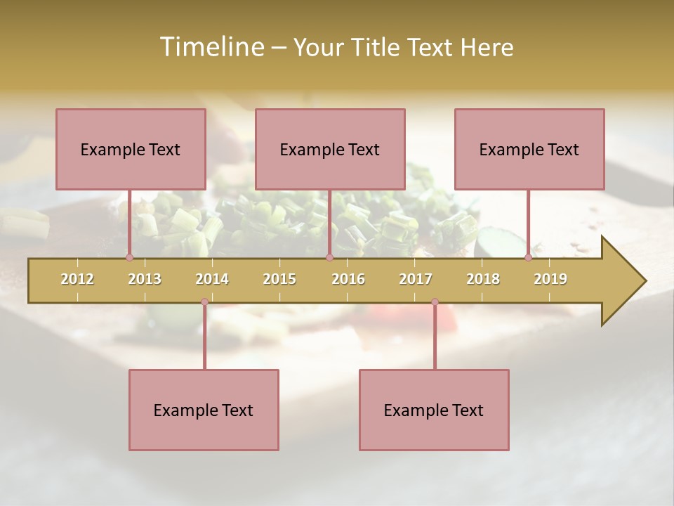 A Person Chopping Vegetables On A Cutting Board PowerPoint Template