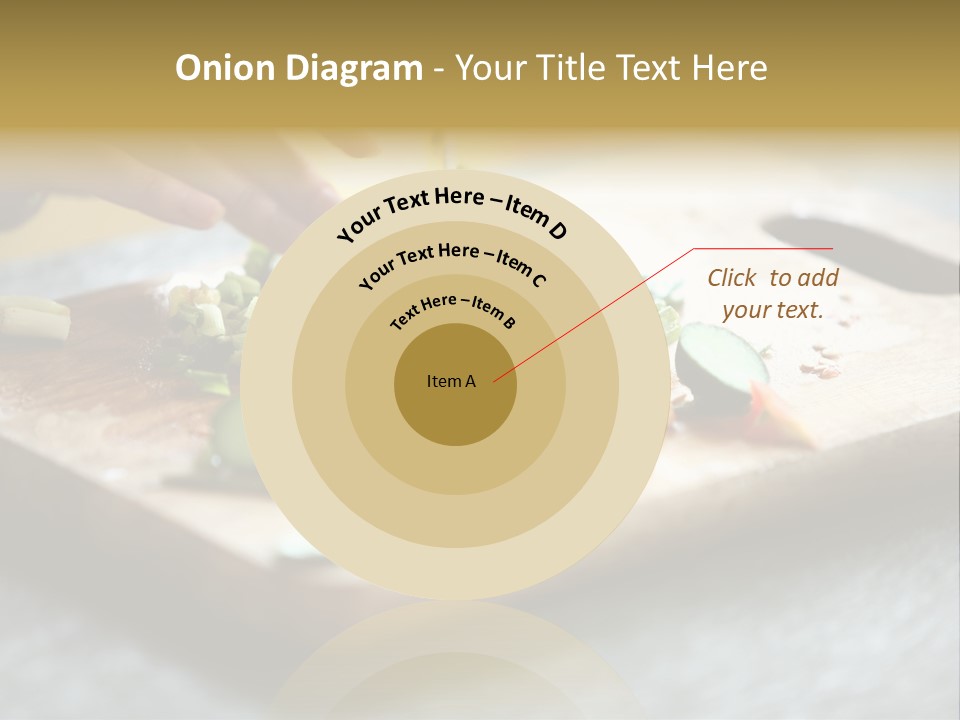 A Person Chopping Vegetables On A Cutting Board PowerPoint Template