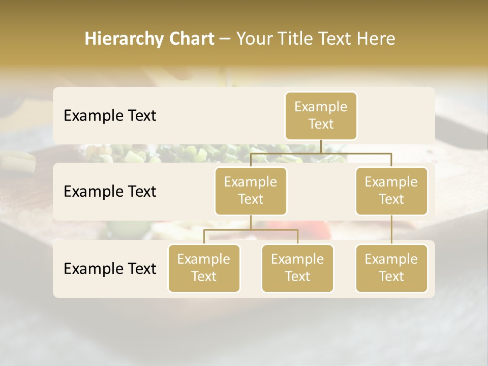 A Person Chopping Vegetables On A Cutting Board PowerPoint Template