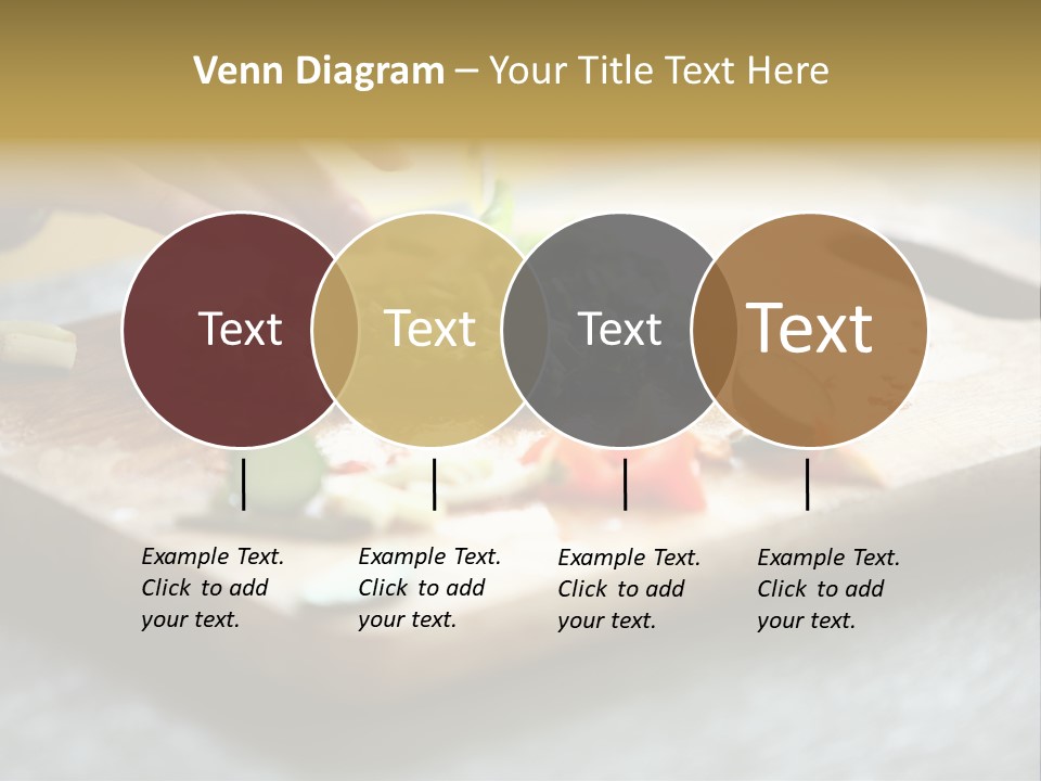 A Person Chopping Vegetables On A Cutting Board PowerPoint Template