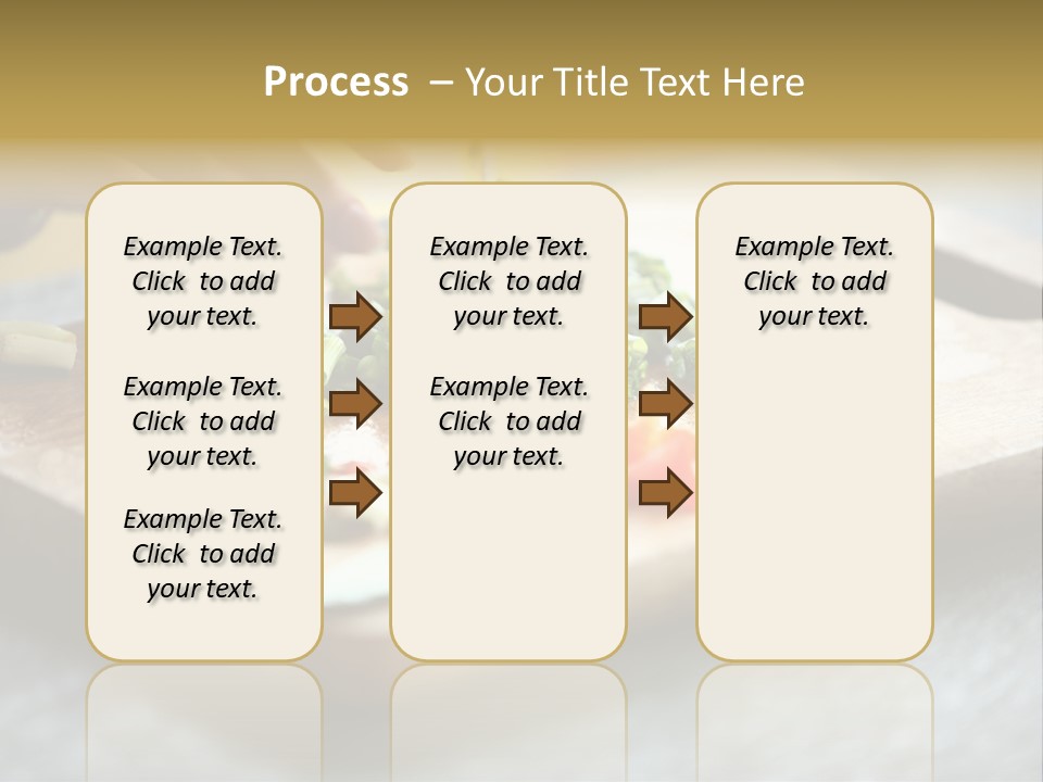 A Person Chopping Vegetables On A Cutting Board PowerPoint Template