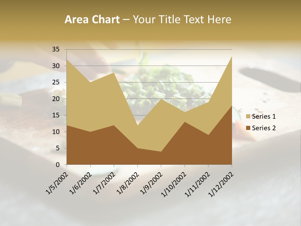 A Person Chopping Vegetables On A Cutting Board PowerPoint Template