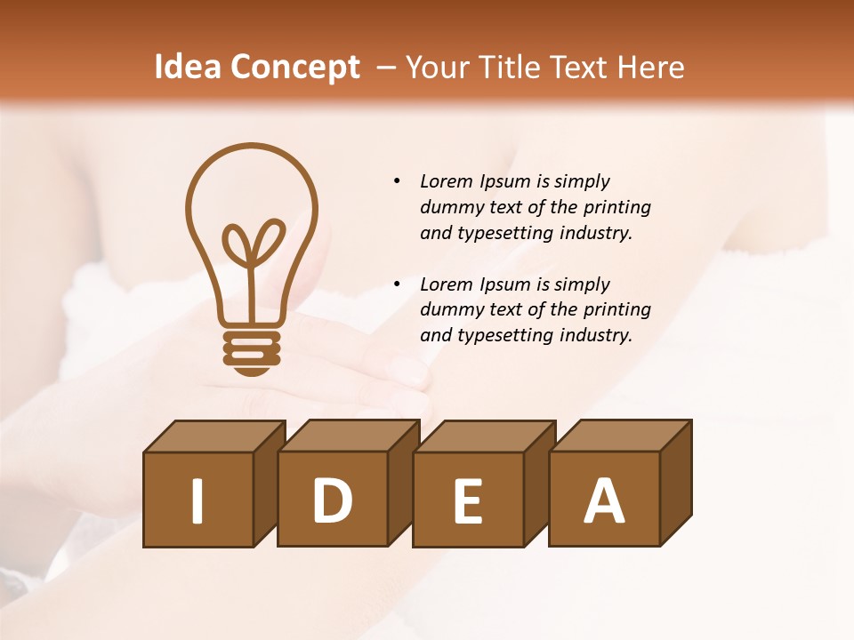 Parent Caucasian Happiness PowerPoint Template