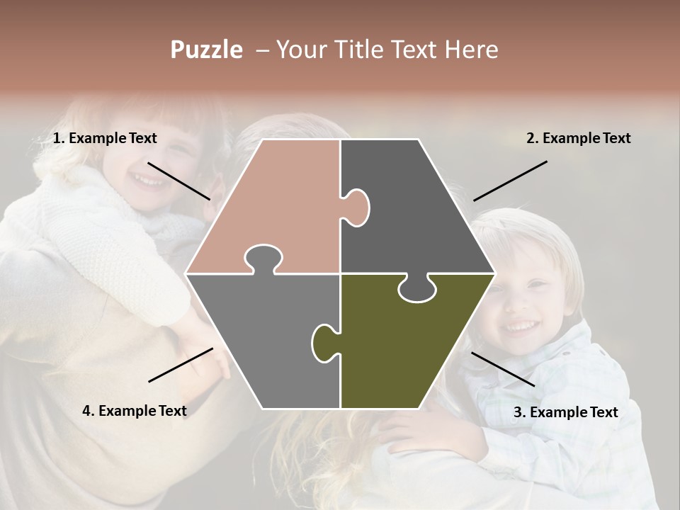 Parent Caucasian Happiness PowerPoint Template