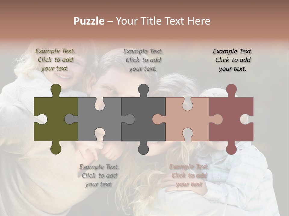 Parent Caucasian Happiness PowerPoint Template