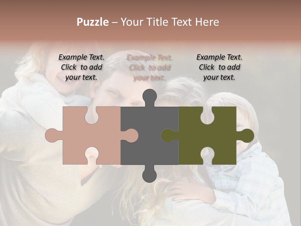 Parent Caucasian Happiness PowerPoint Template