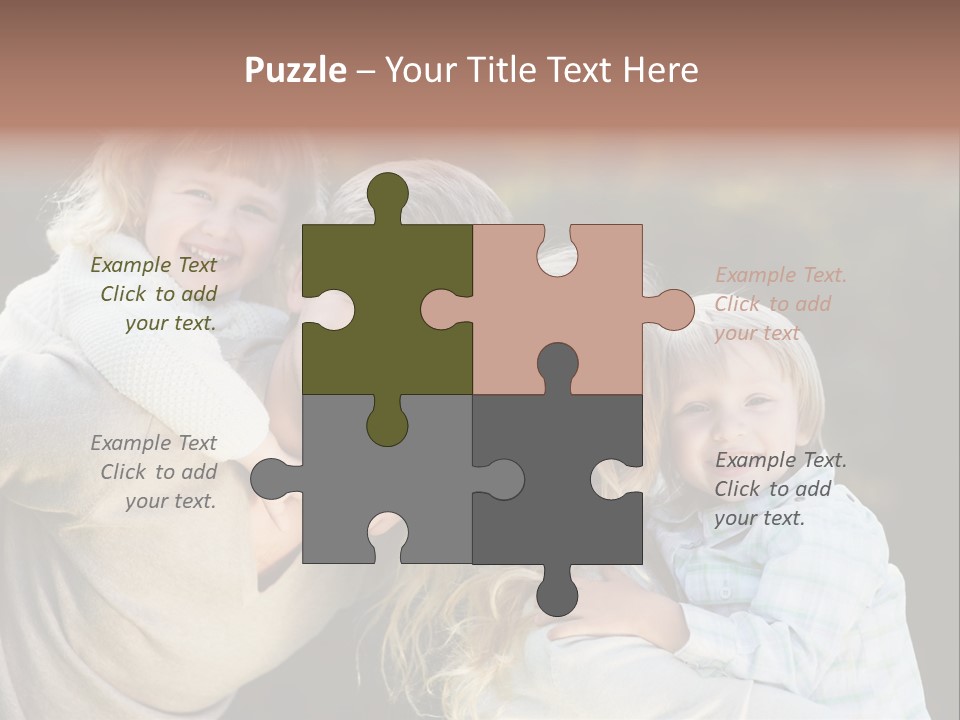 Parent Caucasian Happiness PowerPoint Template
