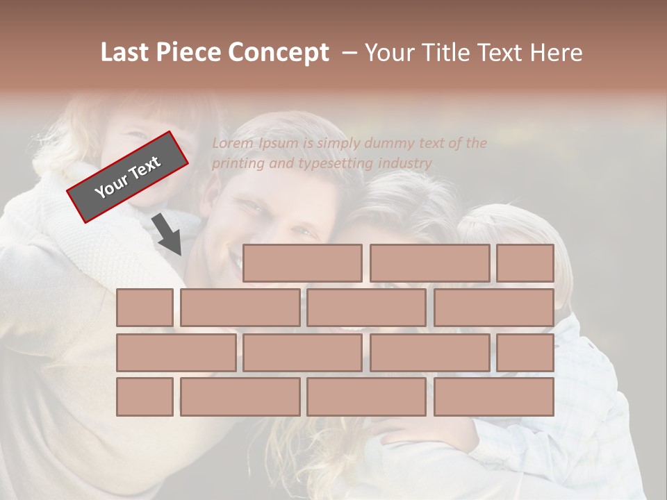 Parent Caucasian Happiness PowerPoint Template