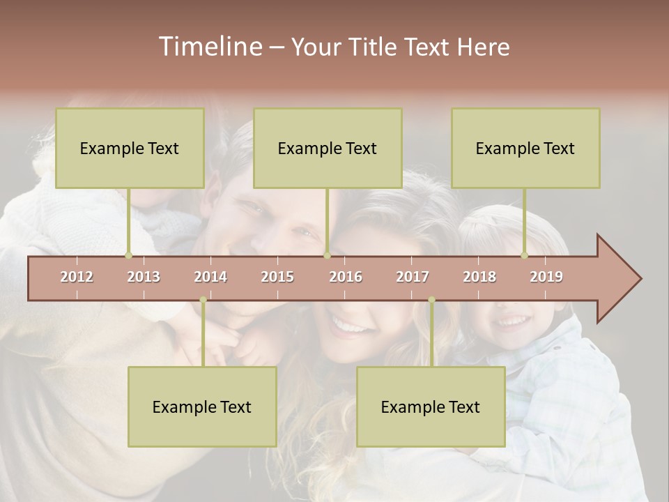 Parent Caucasian Happiness PowerPoint Template