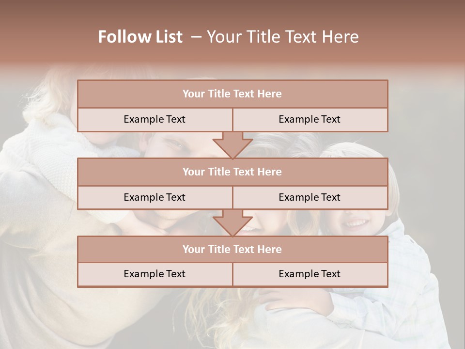 Parent Caucasian Happiness PowerPoint Template