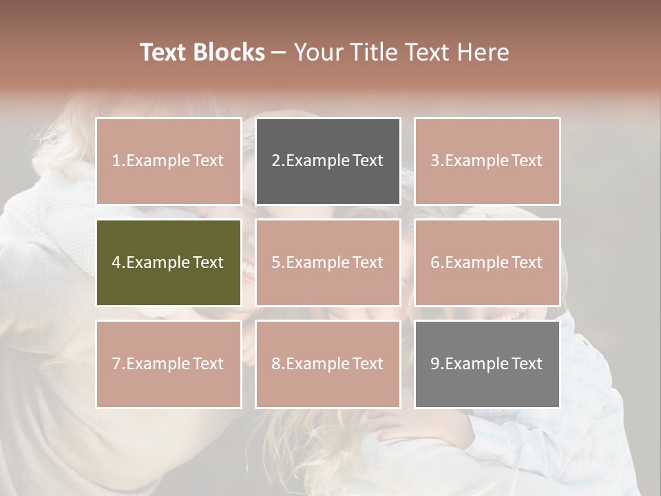 Parent Caucasian Happiness PowerPoint Template
