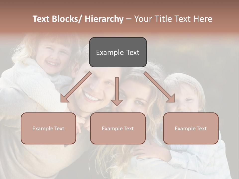 Parent Caucasian Happiness PowerPoint Template