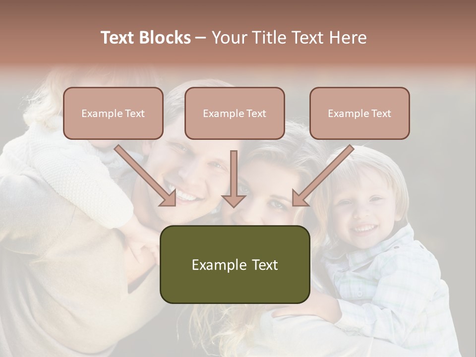 Parent Caucasian Happiness PowerPoint Template