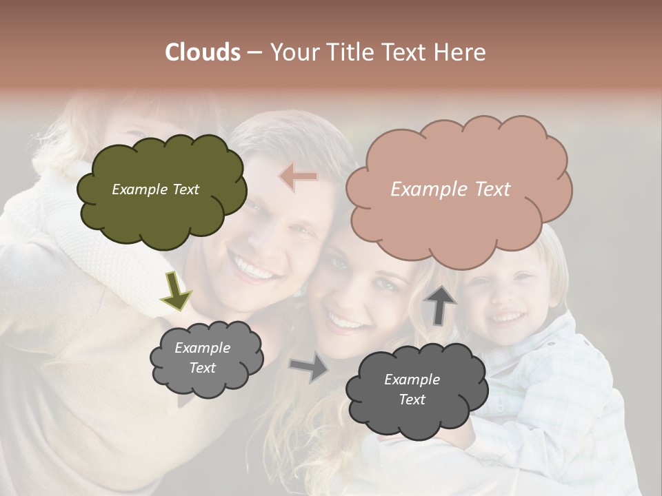 Parent Caucasian Happiness PowerPoint Template