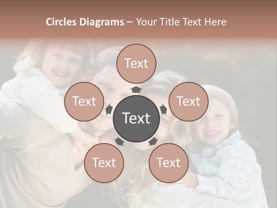 Parent Caucasian Happiness PowerPoint Template