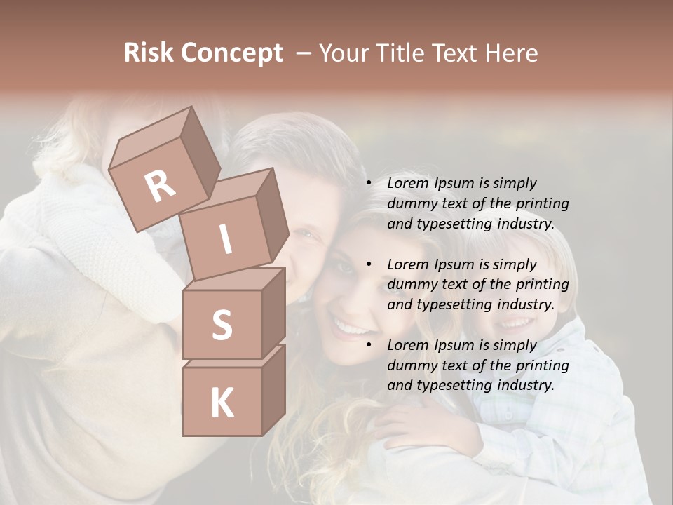 Parent Caucasian Happiness PowerPoint Template