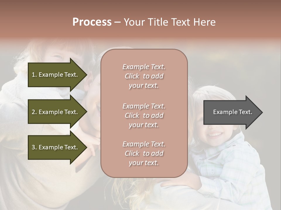 Parent Caucasian Happiness PowerPoint Template