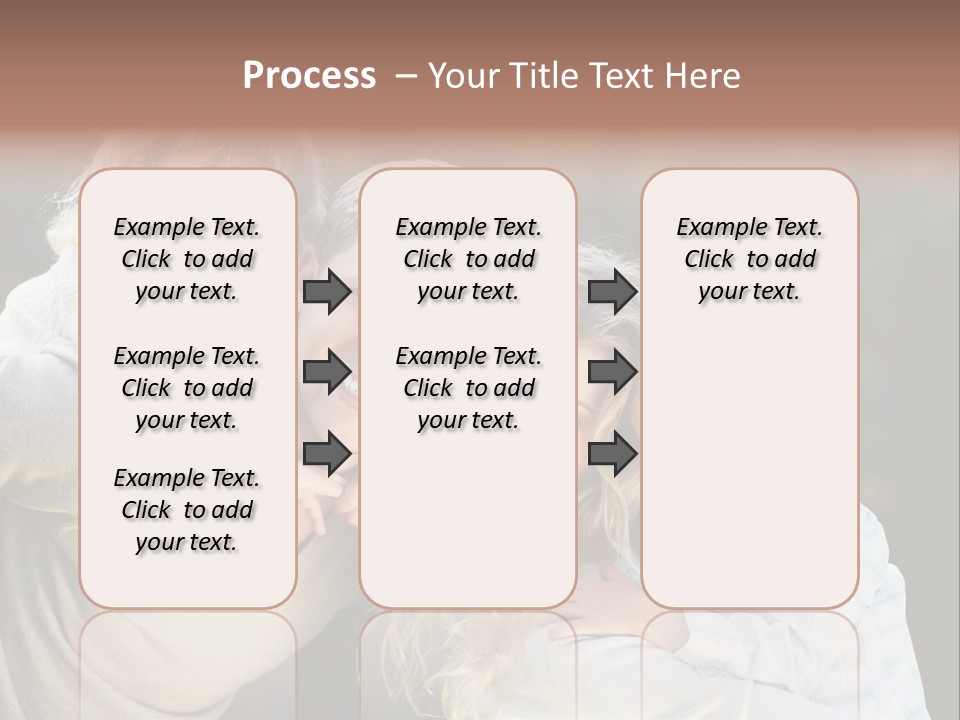 Parent Caucasian Happiness PowerPoint Template