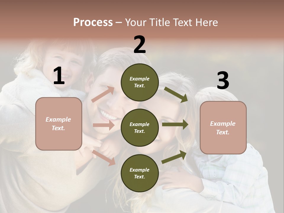 Parent Caucasian Happiness PowerPoint Template