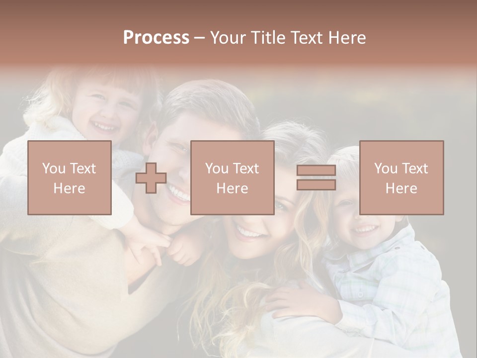 Parent Caucasian Happiness PowerPoint Template