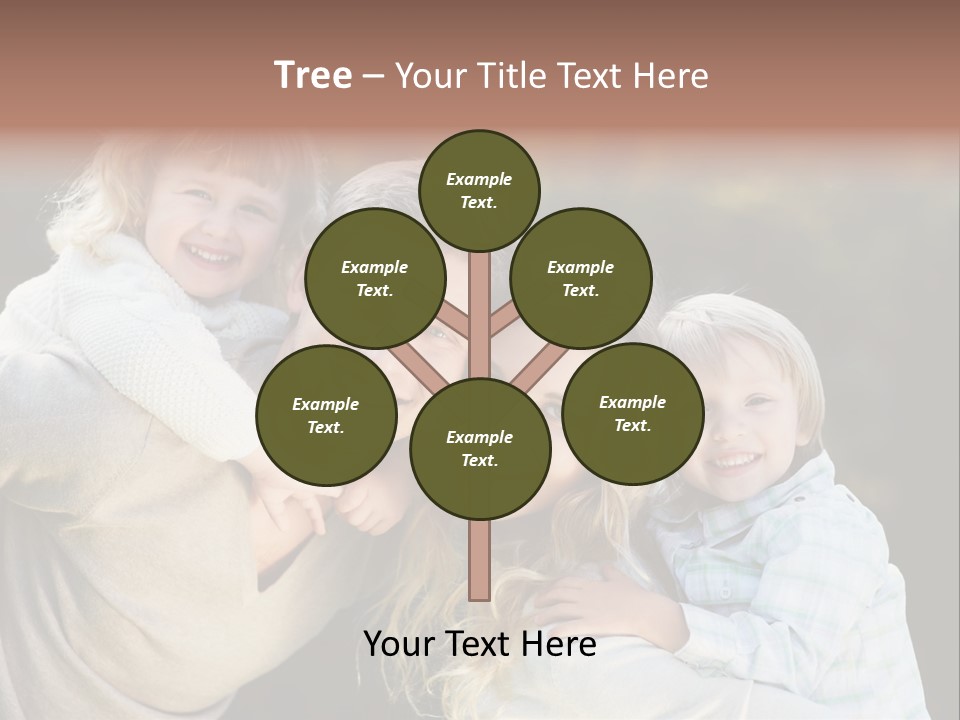 Parent Caucasian Happiness PowerPoint Template