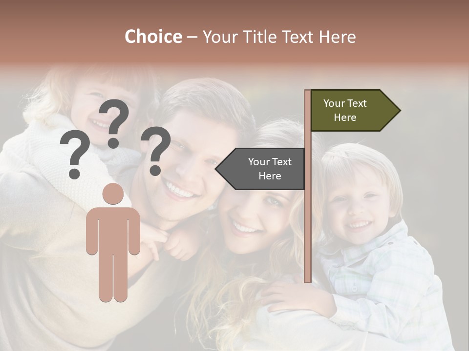Parent Caucasian Happiness PowerPoint Template