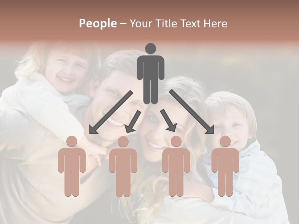Parent Caucasian Happiness PowerPoint Template