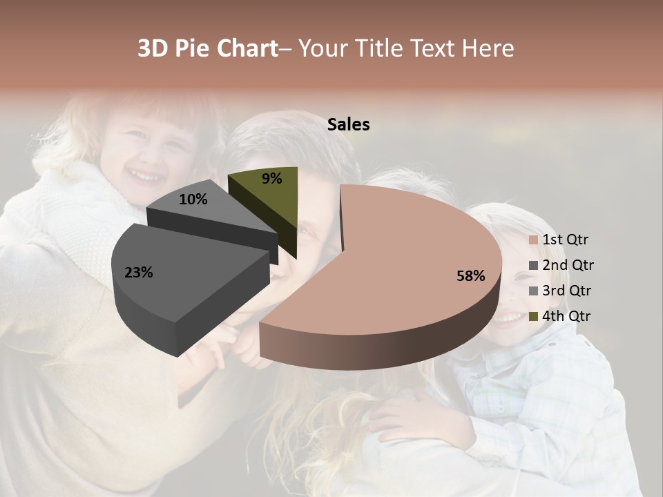 Parent Caucasian Happiness PowerPoint Template