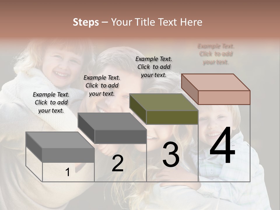 Parent Caucasian Happiness PowerPoint Template