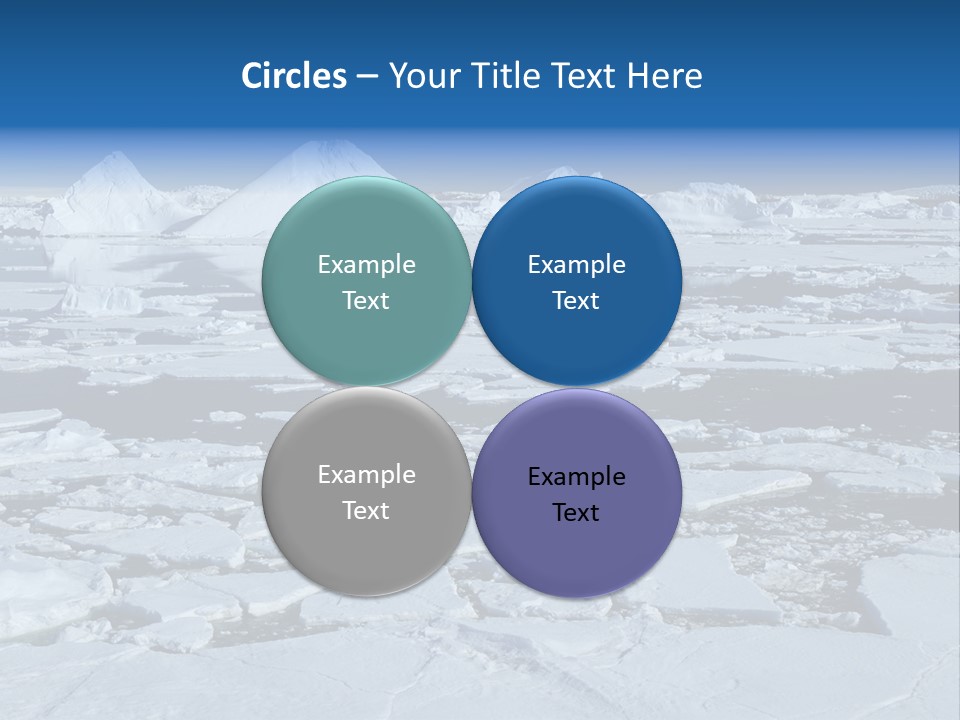 Atlantic Mountains Shadow PowerPoint Template