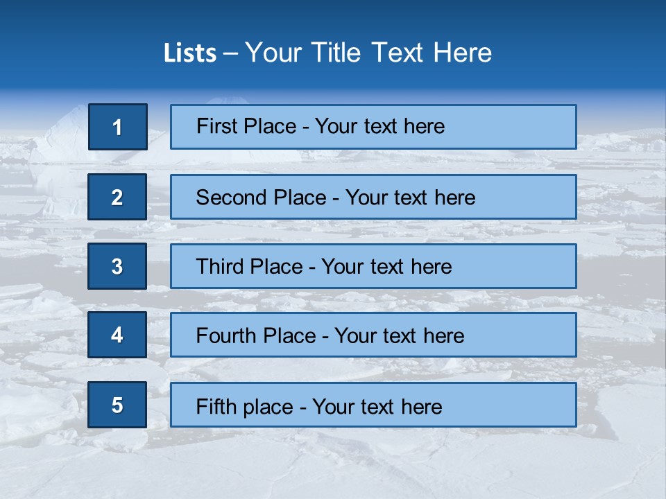 Atlantic Mountains Shadow PowerPoint Template