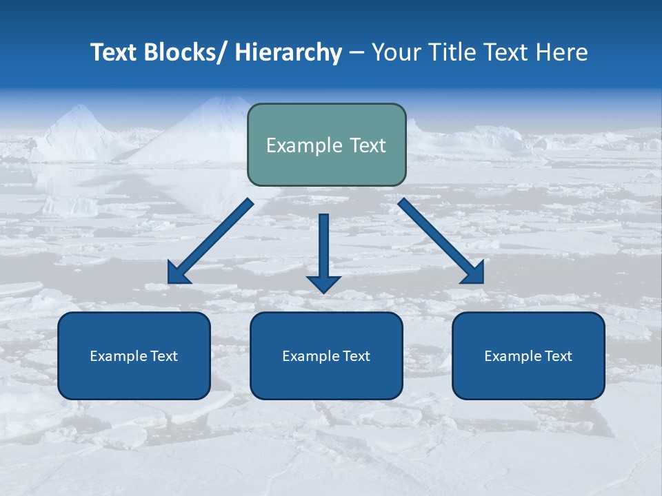 Atlantic Mountains Shadow PowerPoint Template