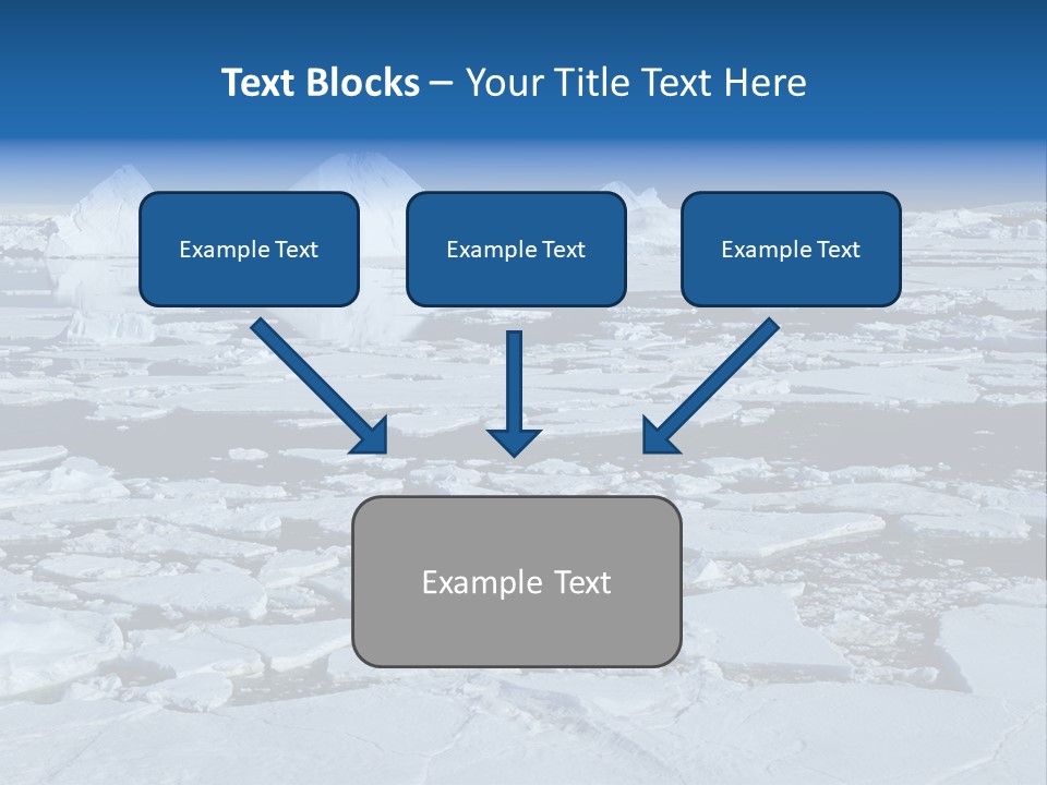 Atlantic Mountains Shadow PowerPoint Template