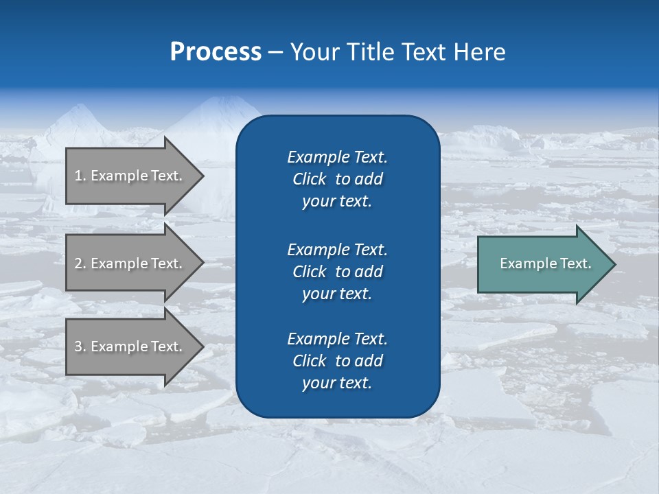 Atlantic Mountains Shadow PowerPoint Template