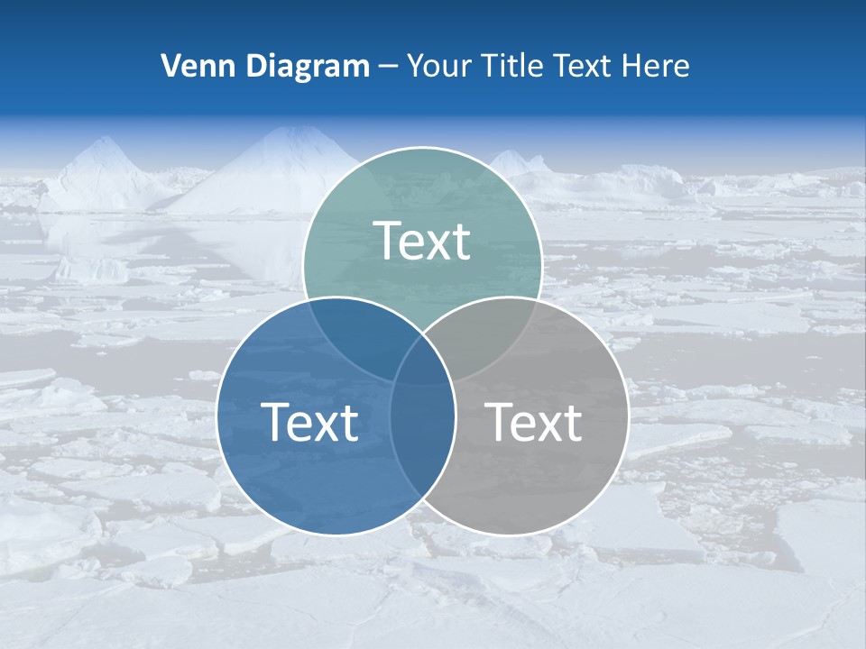Atlantic Mountains Shadow PowerPoint Template