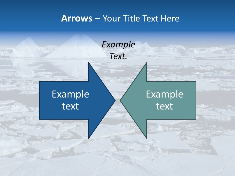 Atlantic Mountains Shadow PowerPoint Template
